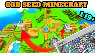 God seed minecraft bedrock and pocket 1.19 seed minecraft in hindi