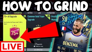 🔴 How To Grind The 75+ X5 Upgrade SBC | Futties Pack Opening
