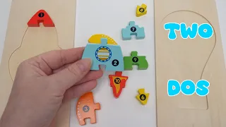 Best Learning Video to Teach Kids Numbers in English & Spanish 1-10