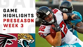 Falcons vs. Jaguars Highlights | NFL 2018 Preseason Week 3