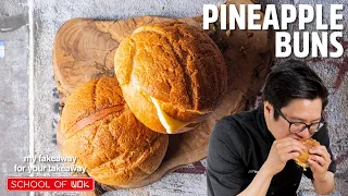 How To Make Hong Kong Bakery Style Pineapple Buns! | My Fakeaway for Your Takaway