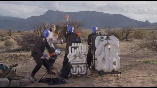 Blue Man Group & Andrew Huang 🥁🌵 DESERT PORTAL Music Video