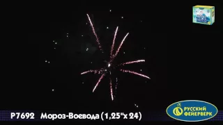 Батарея салютов "Мороз-Воевода" Р7692