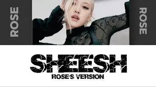 ROSÉ   -   SHEESH      [COVER AI]    (BABYMOSTER)