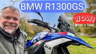 The BMW R1300GS, it really is very good indeed.
