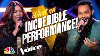 Manny Keith vs. Wendy Moten | Sting's "If I Ever Lose My Faith in You" | The Voice Battles 2021