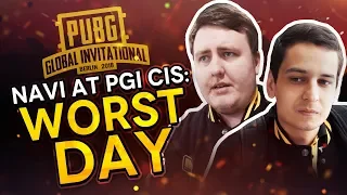 NAVI PUBG at PGI CIS: Worst day