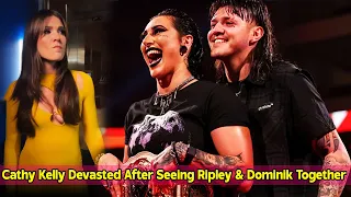 Cathy Kelly Devasted After Seeing Rhea Ripley & Dominik Mysterio Backstage On WWE SmackDown