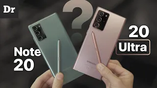 Galaxy Note 20 и Note 20 ULTRA - В ЧЕМ РАЗНИЦА?