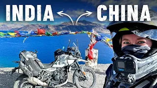 The Himalayan Lake that is split between INDIA 🇮🇳 and CHINA