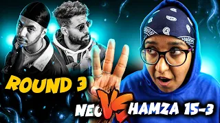 Neo vs Hamza 15-3 🔥 Clash & beef Round 3 ( respect l'Morphine )