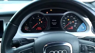 Audi A6 C6 | Esp fault | Car not starting.