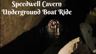 Underground Boat Ride in a old Mine: Speedwell Cavern, Castleton, Peak District, Derbyshire, England