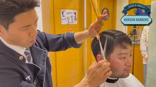 💈Top-notch Haircut by Korean Master Hand Barber Kim Gyeongchun | The Classic Barbershop