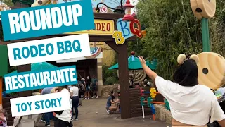 Roundup Rodeo, restaurante do Toy Story no Hollywood Studios.