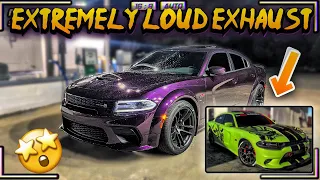 2021 Widebody Charger Stock Exhaust VS 2019 Scat Pack Charger * STRAIGHT PIPE EDITION