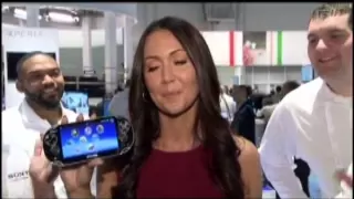 Jessica Chobot Licks PSP VITA