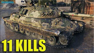 Рыжий НАГИБАТОР на ИС-7 ✅ 11 фрагов ✅ World of Tanks лучший бой