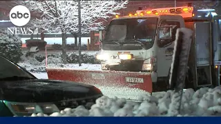 Winter storm takes slams Northeast with biggest snowstorm in 2 years