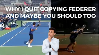 Why I'll never hit like Federer