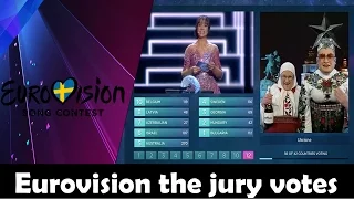 EUROVISION 2016 THE JURY VOTES ALL 12 POINTS