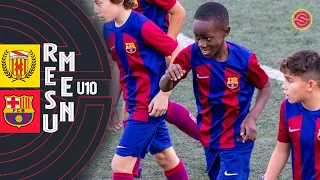 RESUMEN: CE L'Hospitalet vs FC Barcelona Benjamín B U10 2023