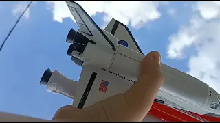 Space Shuttle Toy Model Launch And Landing
