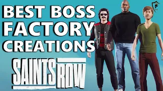 Saints Row Boss Factory - Best Character Creations So Far