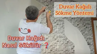 Duvar Kağıdı Nasıl Sökülür❓