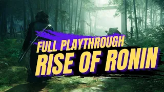 Rise of Ronin Gameplay Ps5 No Commentary