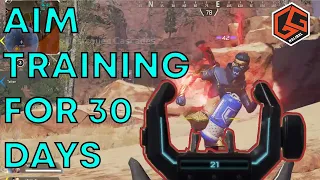 I Trained My Aim for 30 Days with an Aim Trainer. Was it worth it ? (Kovaaks / Apex Legends )