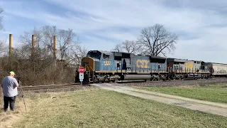 Abandoned Railroad Tracks At Power Plant,  L&N Special Locomotive, CSX & Norfolk Southern Trains!