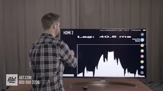 LG TV Lag Test - 1080p At 60hz - 49SK8000