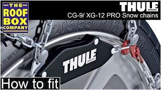 Thule CG-9/ XG-12 PRO Snow chains