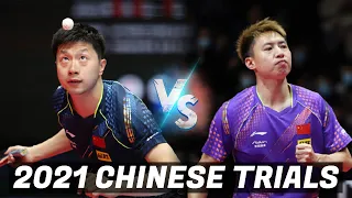 Ma Long vs Fang Bo ​| 2021 Chinese Trials (1/4)