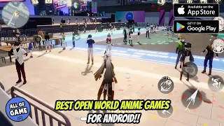 Top 5 Game ANIME OPEN WORLD Terbaik Android & iOS [ARPG/RPG/MMORPG]