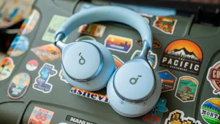 Soundcore Space One Review: The BEST Noise Cancelling Headphones for Travel UNDER $100! 🤯