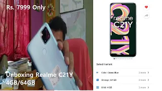Unboxing Realme C21Y Phone || Flipkart Percel || Honest Review