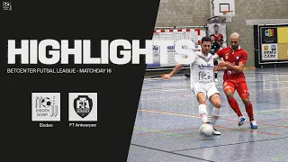 HIGHLIGHTS | Eisden Dorp x FT Antwerpen | Betcenter Futsal League 2022/23