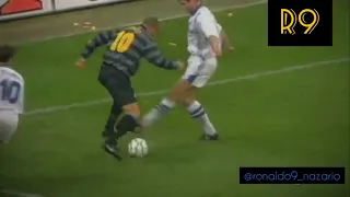 Ronaldo nazario incredible  technique vs Schalke 04 in 1998