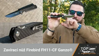 Folding Knife Firebird FH11 CF Ganzo® Modest elegance in every way! Rigad