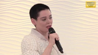 HT Leadership Summit 2017 || Rose McGowan || Hollywood and Bollywood are propaganda machines