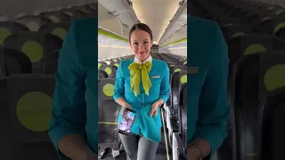 S7 airlines перешли на летнюю форму ❤️💙