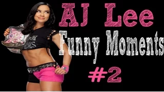 AJ Lee funny moments #2