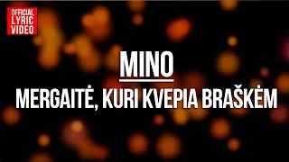 Mino - Mergaitė, Kuri Kvepia Braškėm (Official Lyric Video). Lietuviškos Dainos Su Žodžiais