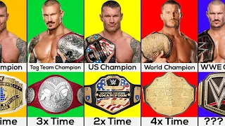 Randy Orton All Championship Wins in WWE