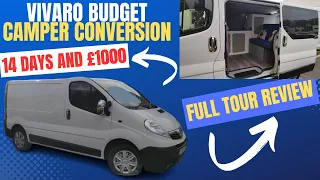 Less Than £1000 Vauxhall Vivaro Campervan Conversion! We Changed Everything In Just 2 Weeks!