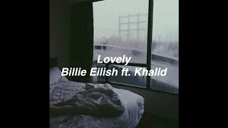 Lovely by Billie Eilish ft. Khalid if your neighbors are arguing while it's raining outside.