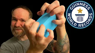 Breaking The Fastest ASMR Tapping World Record (24 Triggers)