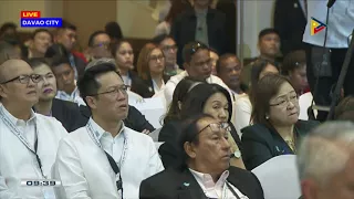 President #Duterte graces the Manila Times 7th Business Forum at the Marco Polo Hotel, Davao City